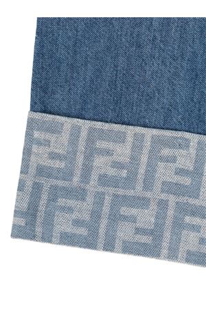 jeans in cotone denim FENDI KIDS | JUF149ATRFF0QG0